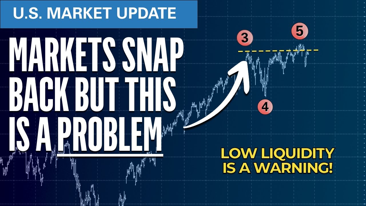 Markets Rebound Fast But One Level Still Blocks A Rally | Elliott Wave S&P500 VIX Technical Analysis