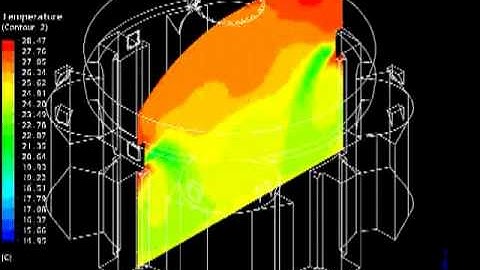 Indoor Air Environment CFD Simulation
