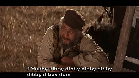 Fiddler on the roof - If I were a rich man (with subtitles)