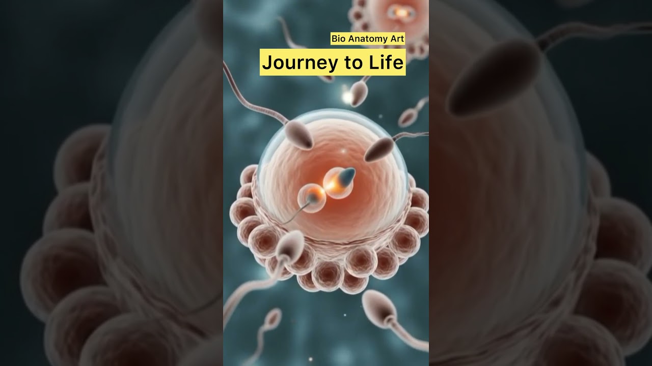 Journey to Life | Bio Anatomy Art | Gut Health