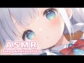 ASMR Relaxing Triggers 💙 (Ear Massage, Ear Eating, Ear Blowing)