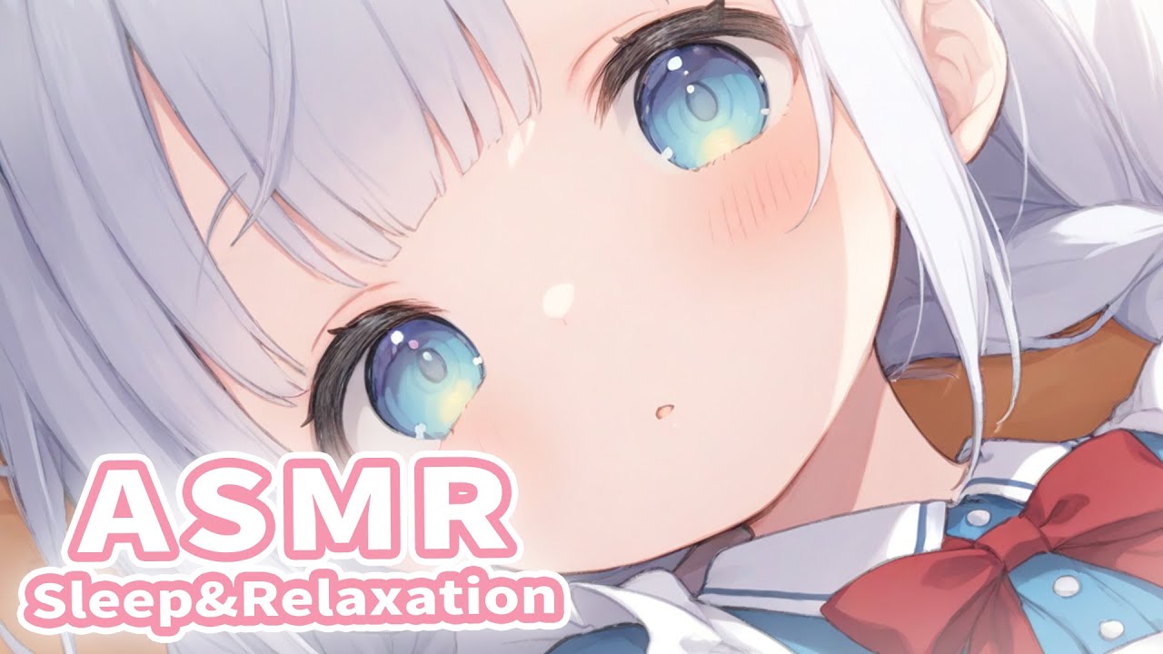 ASMR Relaxing Triggers 💙 (Ear Massage, Ear Eating, Ear Blowing)