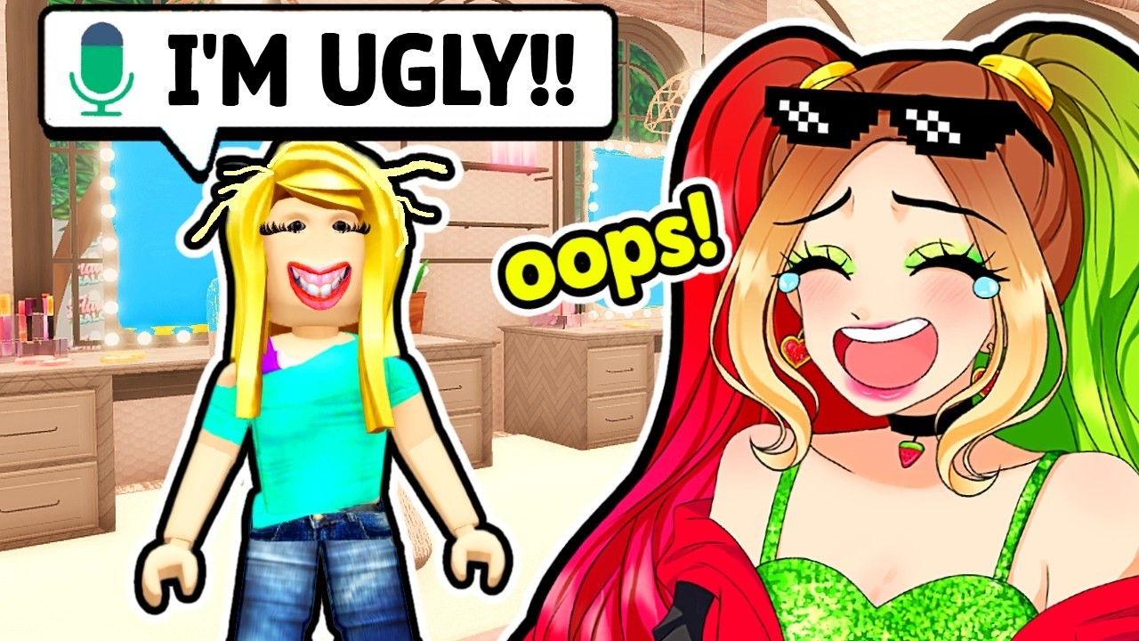 I Worked at a SALON and made PLAYERS UGLY on Roblox..