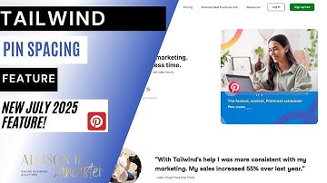 Tailwind Pin Spacing Feature: New Feature July 2025