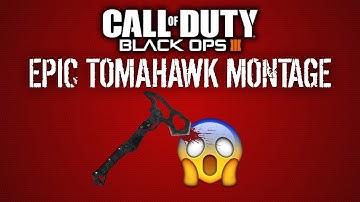 Black Ops 3: EPIC Cross map axe montage! (Tomahawk)