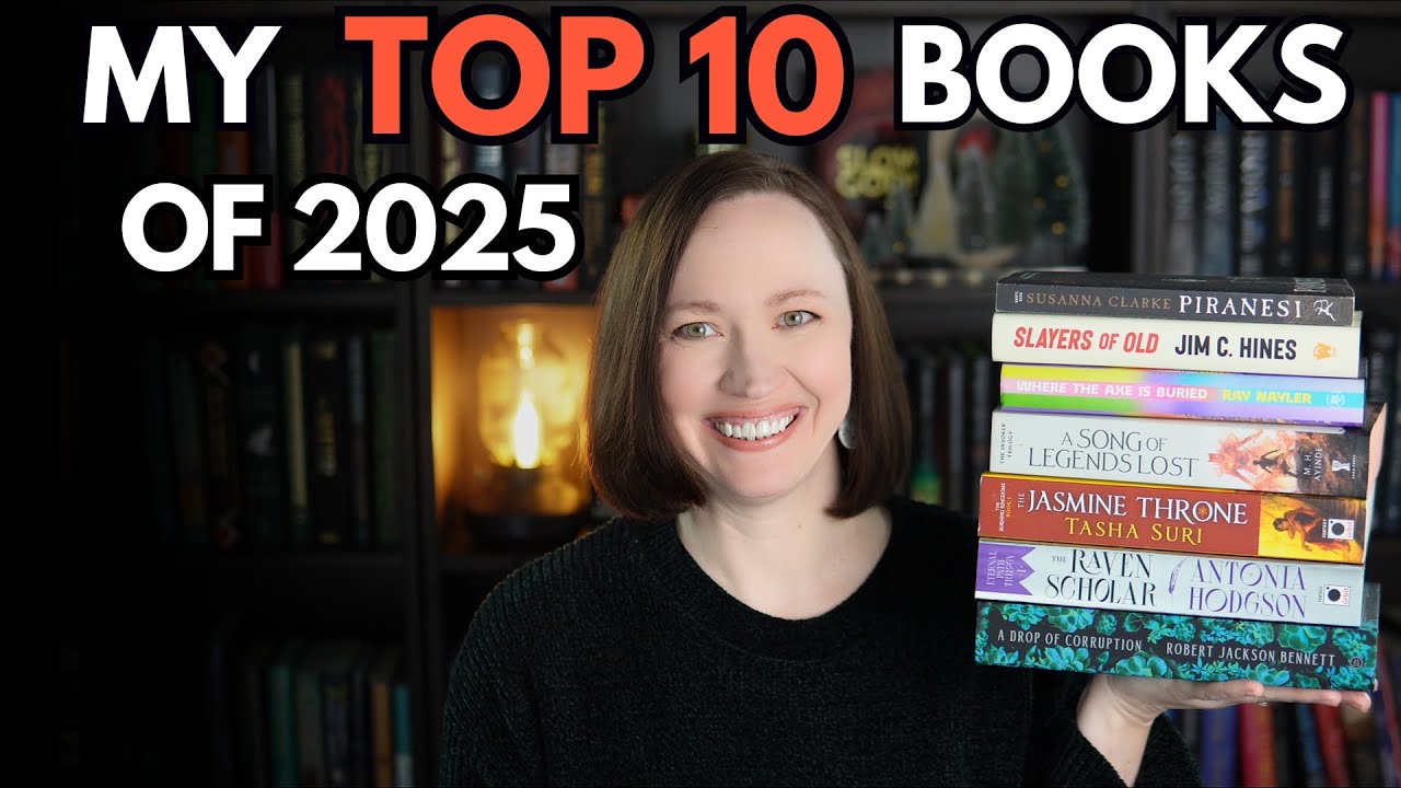 10 лучших фэнтези и научно-фантастических книг, которые я прочитал в 2025 году.