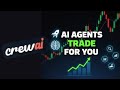 #63. Build an Agentic Framework with CrewAI for Financial Trading 🚀 | Hands-On Project