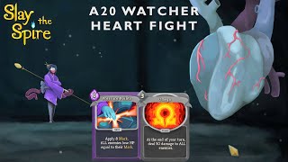 [Slay the Spire] The Heart (final boss) | Maximum Difficulty | True Ending | Watcher Pressure Points