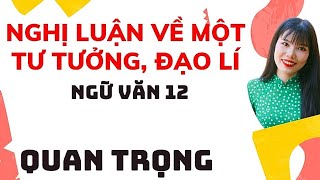 Top 5 giáo án cách làm bài nghị luận về một vấn đề tư tưởng, đạo lí đặc sắc nhất năm 2022