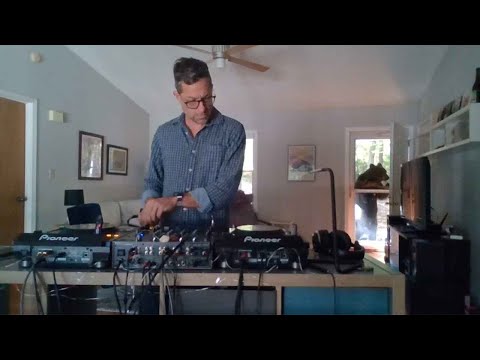 Wild Black Bear Interrupts DJ Set At Home