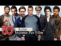 Bollywood Actors Salary - 30 Popular Highest Paid Bollywood Actor | Per Film Income |