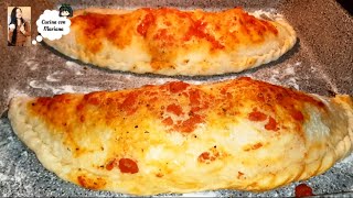 Calzone al forno Riceta Facile/ Stuffed Calzone Pizza