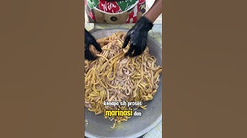 Thumbnail of Ikutin Proses pembuatan kripik usus ayam crispy yukkk #food #jajanan