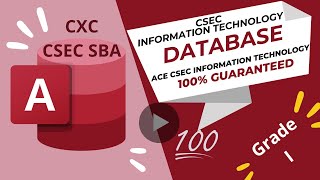 CSEC SBA (Mock) Database Component