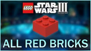 All Red Power Brick Locations in LEGO Star Wars III: The Clone Wars