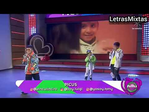 Picus cantando "Aunque Digan" en el Programa "Hoy".