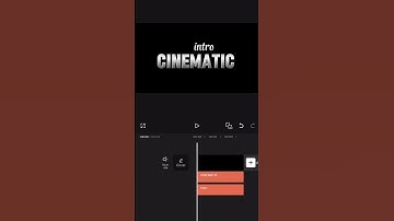 Cinematic Intro + Capcut Tutorial | 4k Edit | 🎥😎