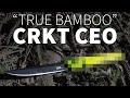 CRKT CEO with True Bamboo Scales