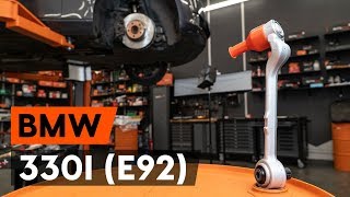 Comment remplacer un bras de suspension avant sur BMW 330i 3 (E92)