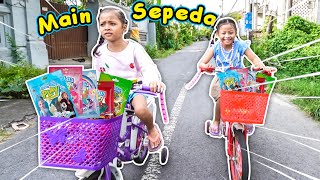 SEHARIAN MAIN SEPEDA BERBURU PERMEN DI WARUNG SAMPAI SORE!!