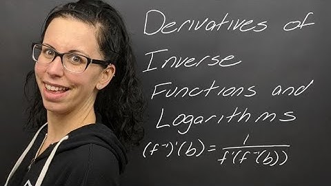 Lesson: Derivatives of Inverse Functions and the Natural Logarithm