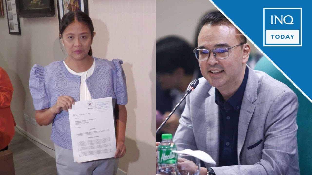 Nancy Binay files ethics rap vs Alan Cayetano | INQToday - YouTube