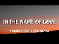 Martin garrix  bebe rexha  in the name of love lyrics  if i told you this was only gonna hurt 