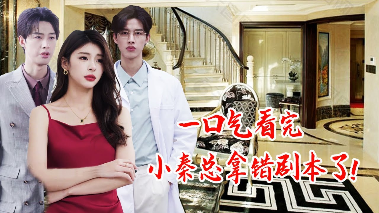 一口气看完【小秦总拿错剧本了】：当美女总裁遇上高冷男医生，先婚后爱的契约婚姻，能燃起怎样的火花？【秦苒】