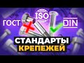 Стандарты DIN, ISO и ГОСТ - в чем разница? Соответствие стандартов DIN, ISO и ГОСТ крепежных изделий