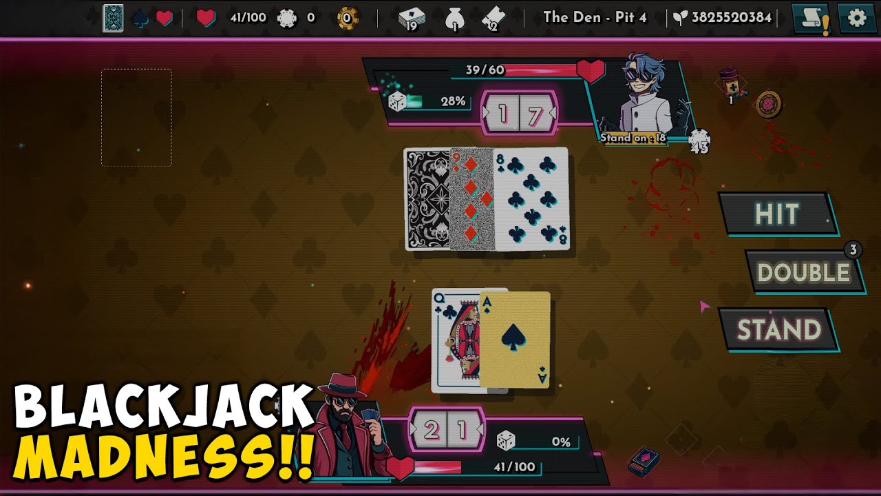ROGUEJACK is Actually an Insane BLACKJACK Roguelike!