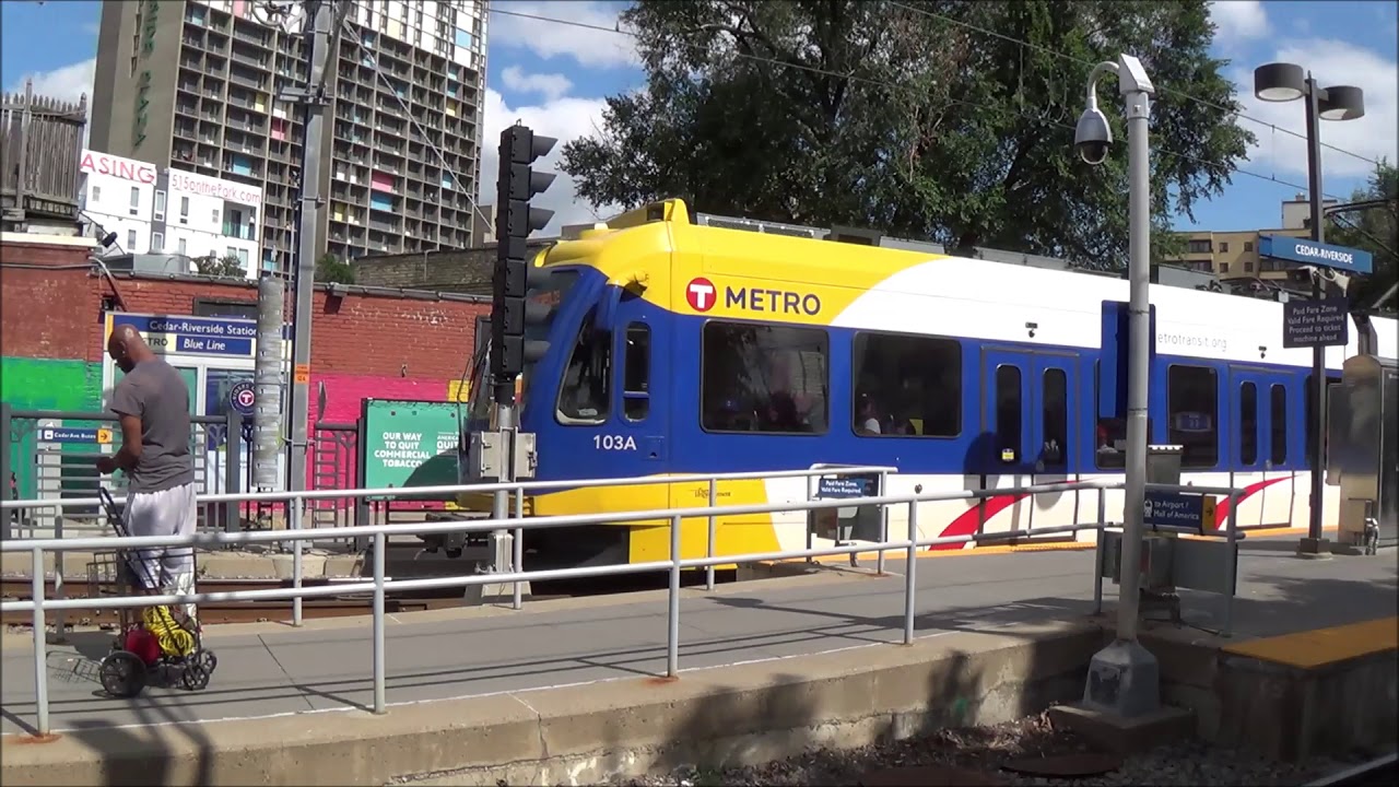 15th Ave Ped Signals Metro Blue Line Light Rail Minneapolis YouTube