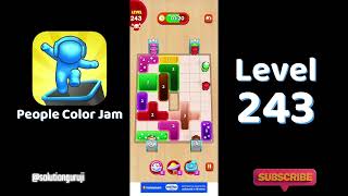 🎨 People Color Jam Level 243 Walkthrough 🌈 | Solutionguruji screenshot 3