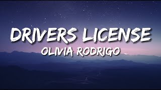 Olivia Rodrigo - Drivers License  (Lyrics)
