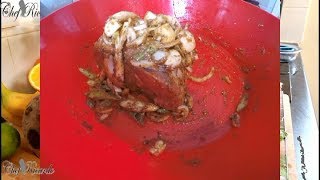 HOW TO PREPARE YOUR leg of lamb MEAT BEFORE COOKING IT | Chef Ricardo Cooking