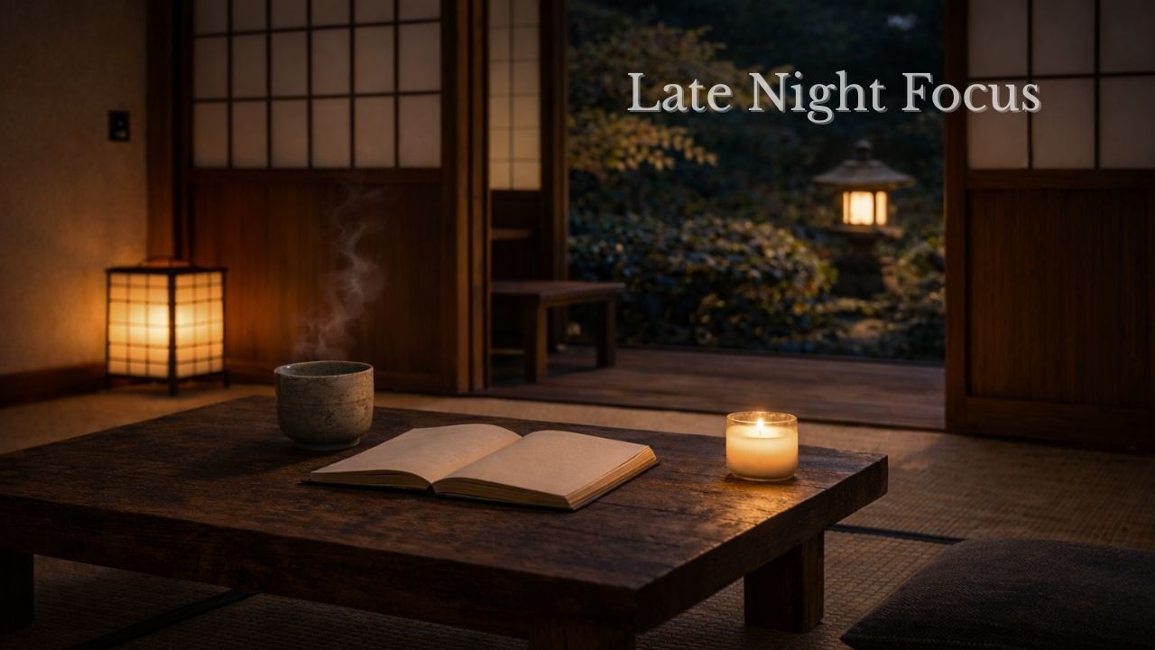 Late Night Focus～Lo-fi Music for Study , Work and Relax