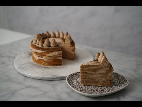 免烤箱｜高質速成版｜伯爵茶千層蛋糕｜LADY M｜EARL GREY CRÊPÊ｜浪漫之都-法國 | CHEF WORLD｜第三集