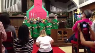 Noah's school Christmas show