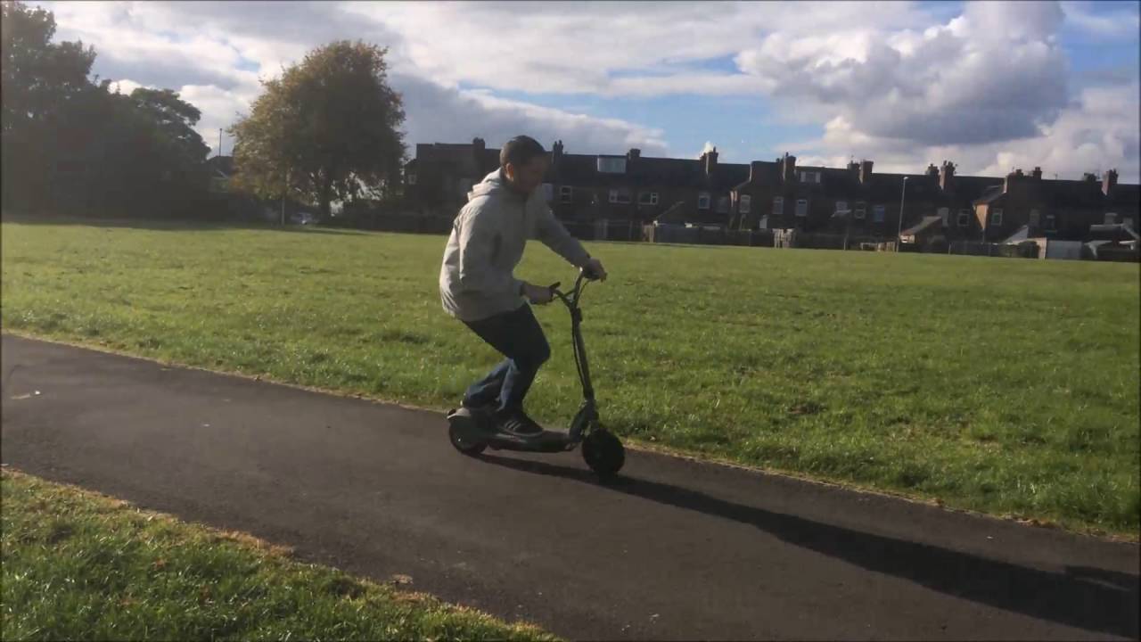 razor 7000w scooter vesc liquid cooled 36v lion 80100 out runner YouTube