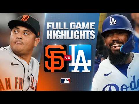 GIANTS vs. DODGERS: Official Full Game Highlights (September 18) | 2026 MLB Season 공식 하이라이트 썸네일