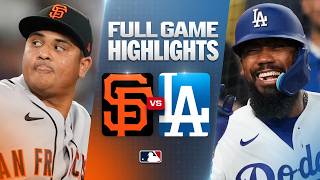 GIANTS vs. DODGERS: Official Full Game Highlights (September 18) | 2026 MLB Season screenshot 3