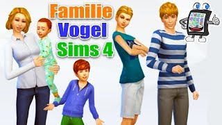 Familie Vogel bei Sims 4 | Charaktere erstellen | Luxusvilla bauen | Filme mit Julian Vogel screenshot 1