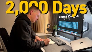 2,000 Days of Journaling!