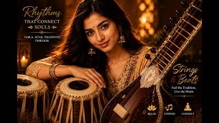 Midnight Strings of Desire | Soulful Sitar & Dark Indian Fusion | Instrumental Music | Divine Music