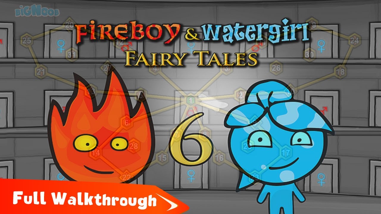 Fireboy & Watergirl 6: Fairy Tales · Free Game · Walkthrough 