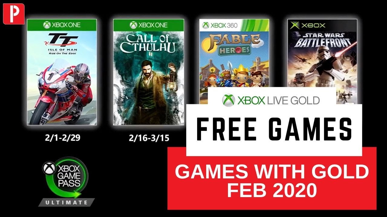 Xbox Games with Gold February 2020 Line-up! - YouTube