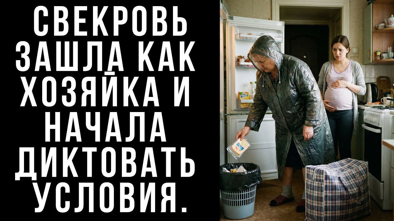 Свекровь зашла как хозяйка и начала диктовать условия.