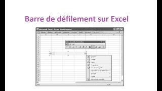 Barre de Défilement sur Excel : Guide Étape par Étape