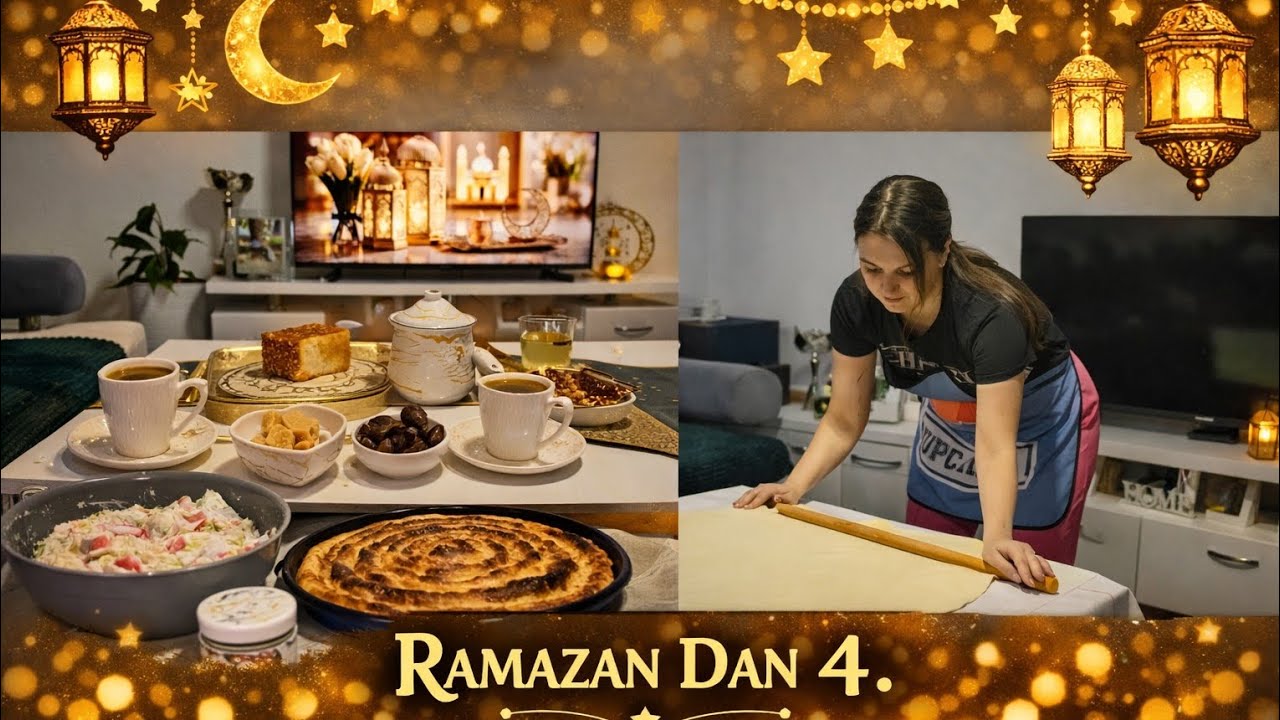 🌜 RAMAZAN 🌜 DAN 4. SEHUR I IFTAR 🌜⭐️