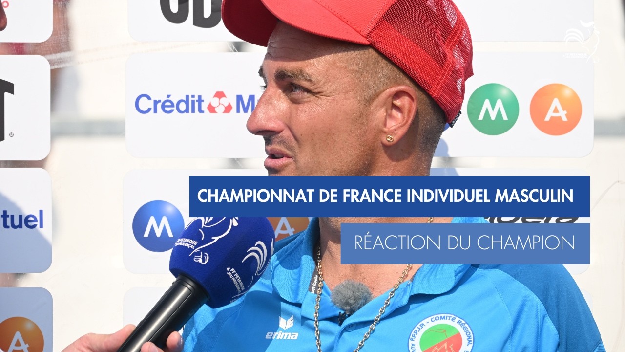Miniature de la vidéo : CHRISTOPHE SARRIO ÉMU APRÈS LA VICTOIRE