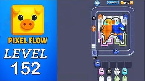 Pixel Flow Level 152 Walkthrough